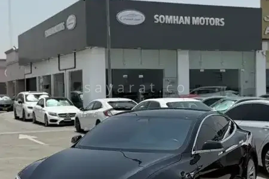 2017, Tesla, Model S, Oman